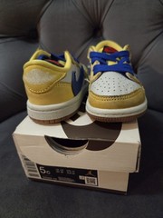Travis Scott Jordan 1 Low Canary