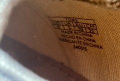 New Without Tags Toms Bimini Gray Chambray Skull Crossbones Stripes Y6