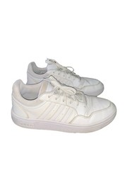 Adidas Hoops 3.0 Cloud White Dash Big Kids Youth 4 Athletic Basketball Sneakers