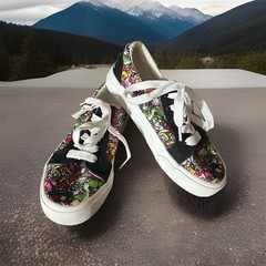 SUPER MARIO BROTHERS Sneakers Kids Unisex Size 1 Multicolored Tennis Shoes