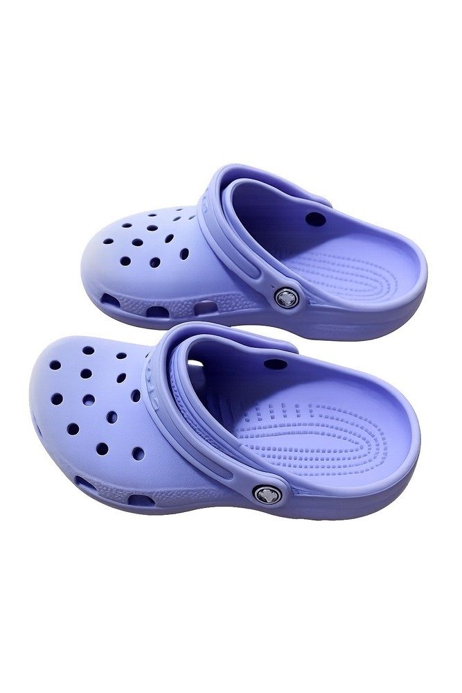 Crocs Classic Clogs Kids Youth J3 Lavender Purple Slip On Comfort Shoes Unisex