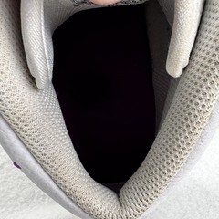 Nike Air Jordan 1 Flight 5 Premium White Team Purple Size 7.5Y EUC