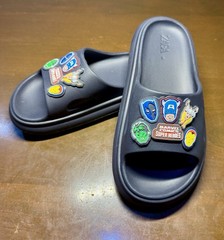 Zara Kids Marvel Comics Super Heroes Slides Size Eur 34 / US 2.5/3 (Never Worn)