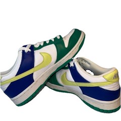 Nike Dunks Low Top Purple Lime White Green Unisex Sneakers Youth Size 7
