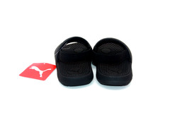PUMA COOL CAT BACKSTRAP BX PS 384117-01 BLACK/WHITE LITTLE KIDS SANDAL
