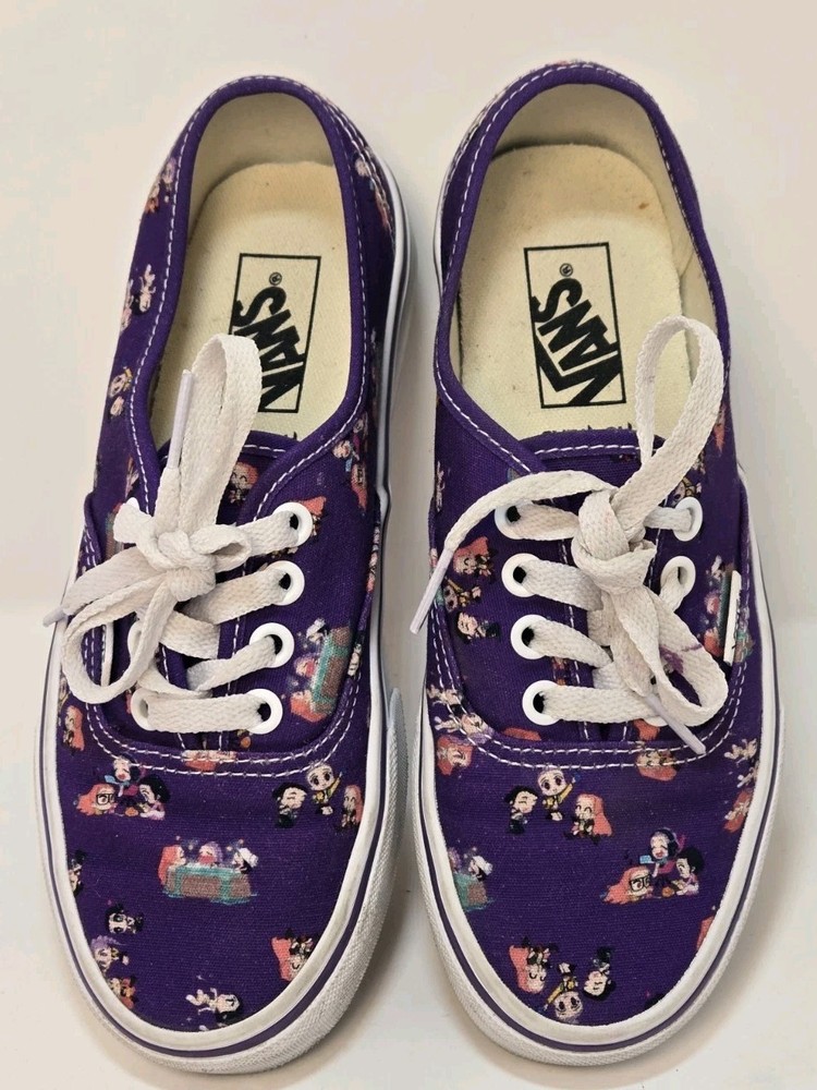 Size 3.5 Juniors- VANS x KPop Demon Hunters Authentic – Purple