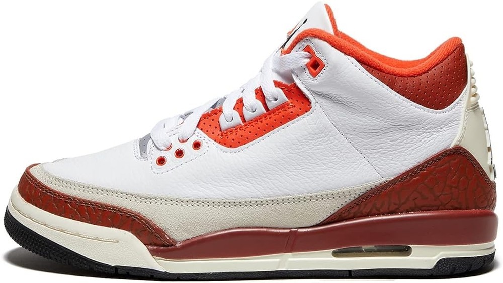 Big Kid’s Jordan Retro 3 SE White/Black-Mars Stone (DV7028 108) – 4.5