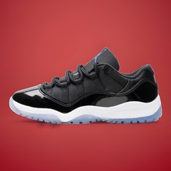 Nike Air Jordan Retro 11 Low PS “Space Jam” FV5116-004 Kids Size 1Y Sneakers