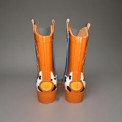 Disney Toy Story Toddler Rain Boots Woody Jessie Cowboy Size 5C Discontinued