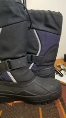 Kids L.L. Bean Northwoods Winter Cold Weather Felt Lined Snow Rain Boots Size 5