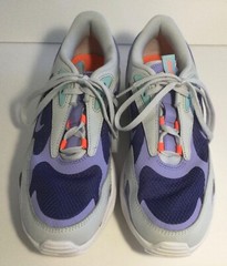 NIKE Air Max Bolt Sneaker US 6.5Y White / Blue / Purple CW1626-500