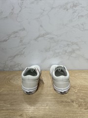 Vans Little Kids Old Skool Shoe White Canvas Sneakers VN0A4BUUQLZ Sz 13 New