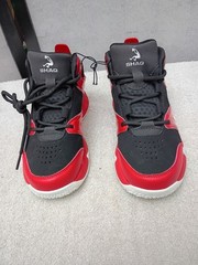 Shaq Kids Shoes Size 2 Red,Black,White Brand New Without Box