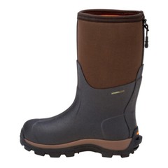 DRYSHOD Kids Haymaker Brown/Orange Boot (HAY-KD-BR)