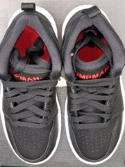 Kids 🏀 Nike Jordan Access PS Black/Gym Red/White AV7942 001 Size 10.5c