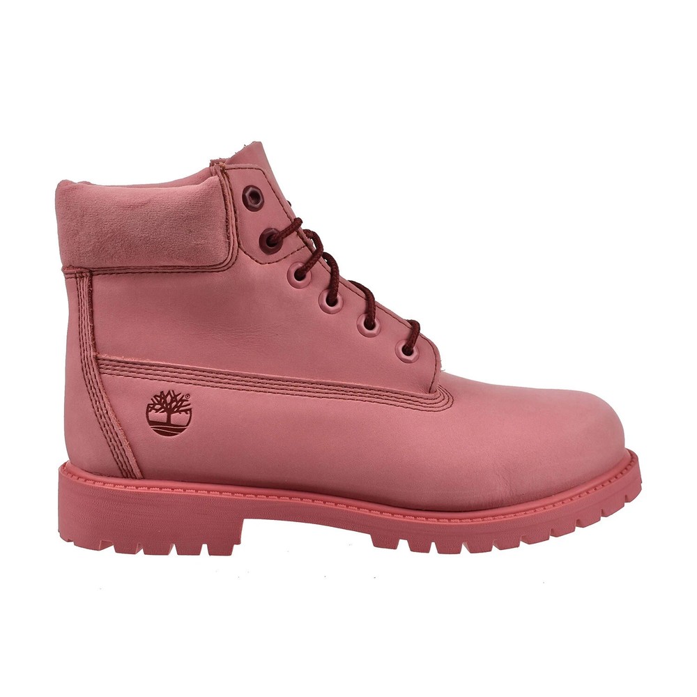 TIMBERLAND PRESCHOOL MEDIUM PINK PREMIUM 6” FIELD BOOT KIDS GIRLS PS CLASSIC