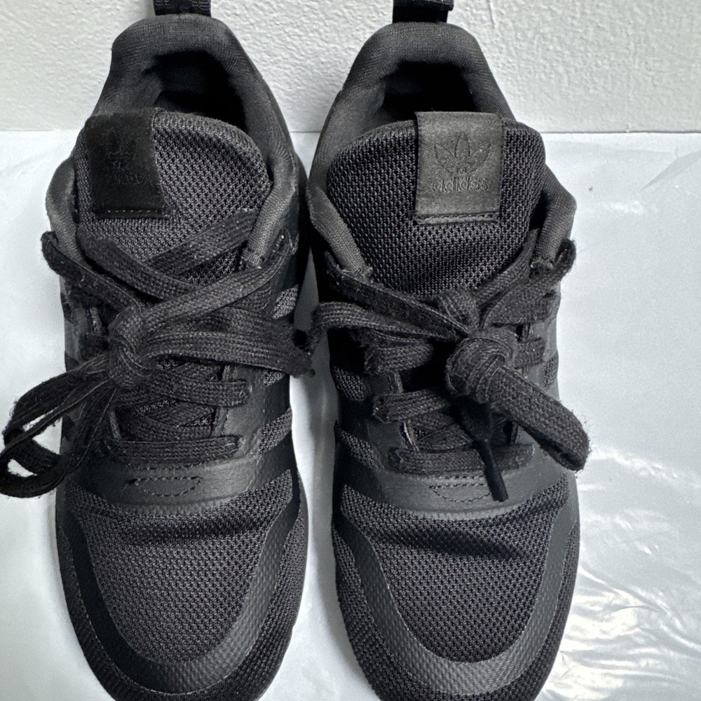 Adidas Multix Black Sneakers with Ortholite Liner regular fit Kids US Size 1