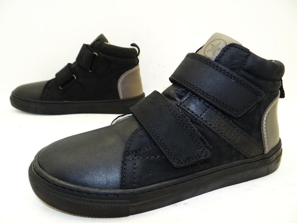 Bisgaard boots ankle boots children unisex shoes leather size 35 Black