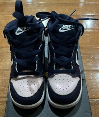 Nike Air Jordan 1 High OG (TD) Atmosphere Bubble Gum CU0450-641 Size 8C preowned
