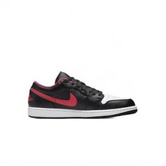 Air Jordan 1 Low White Toe Grade School Low Top Athletic Sneakers New 553560-063