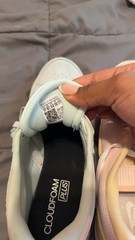 adidas Cloudfoam Plus JP8707 Light Blue Pink Gum Unisex Kids Sneaker Size 11