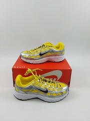 Nike P-6000 Lightning Metallic Silver Grade School