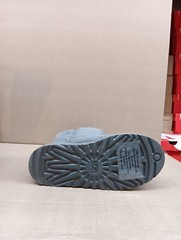 UGG Women’s Bailey Button Triplet boot, Size 5, Grey 1962 Y
