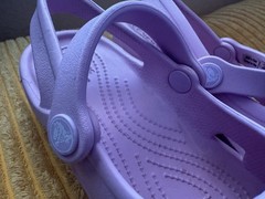 2 Crocs Kids-Pink Lemonade Swiftwater Expedition Sandals + Pink Mary Jane’s C11