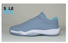 Nike Jordan Future Low GG Wolf Grey Blue White Shoes Sneakers 724814-014