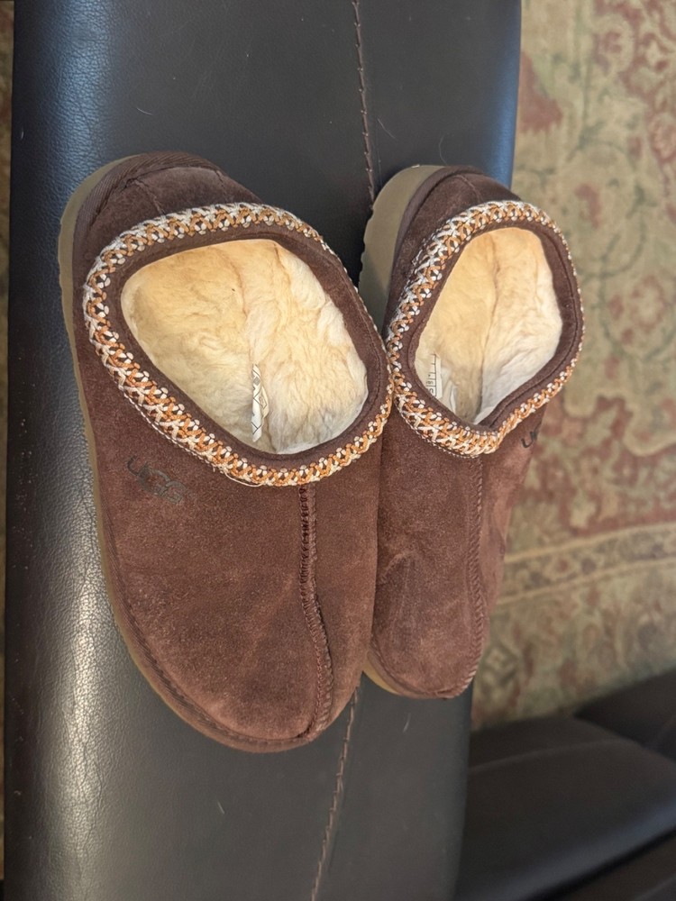 UGG Tasman II Slipper Dusted Cocoa DDC Kids Size 4