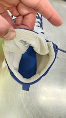 Size 5.5 (GS) – Nike Court Borough 2 Mid White Signal Blue CD7782-107