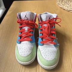 Nike Air Jordan 1 Mid SE GS „Multi-Color“ (FN1190-100) – Size 5Y