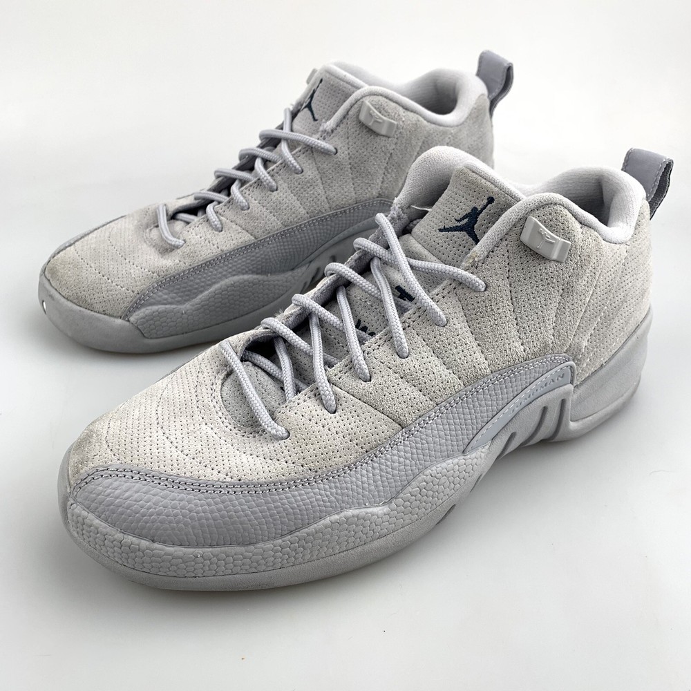 Nike Air Jordan 12 X11 Low Retro Wolf Grey US Size 7Y Youth Shoe 308305-002