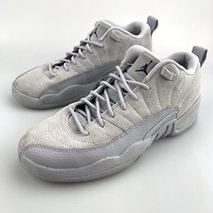 Nike Air Jordan 12 X11 Low Retro Wolf Grey US Size 7Y Youth Shoe 308305-002