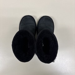 UGG Kids Classic II SHORT Boot 1017703K BLACK size 12