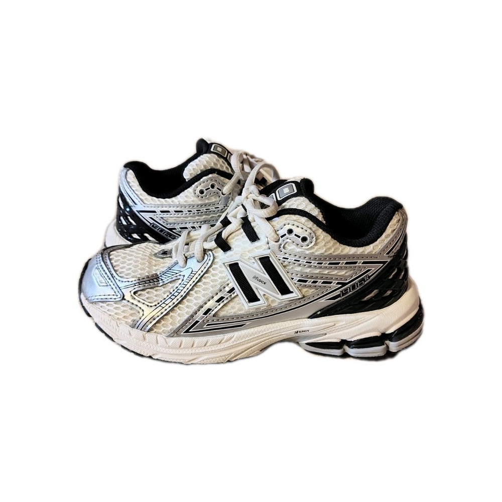 Kids New Balance 1906R Silver Metallic Black (Size 2.5)