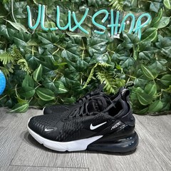 Nike Air Max 270 (GS) Black/White-Anthracite 943345-001 GS Size 6.5Y/ Women’s 8