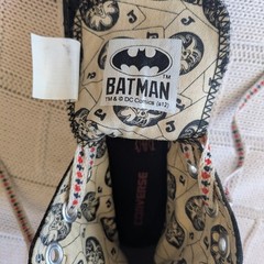 Converse All Star Batman vs Joker DC Comics High Top Kids Shoes Size US 13 Youth