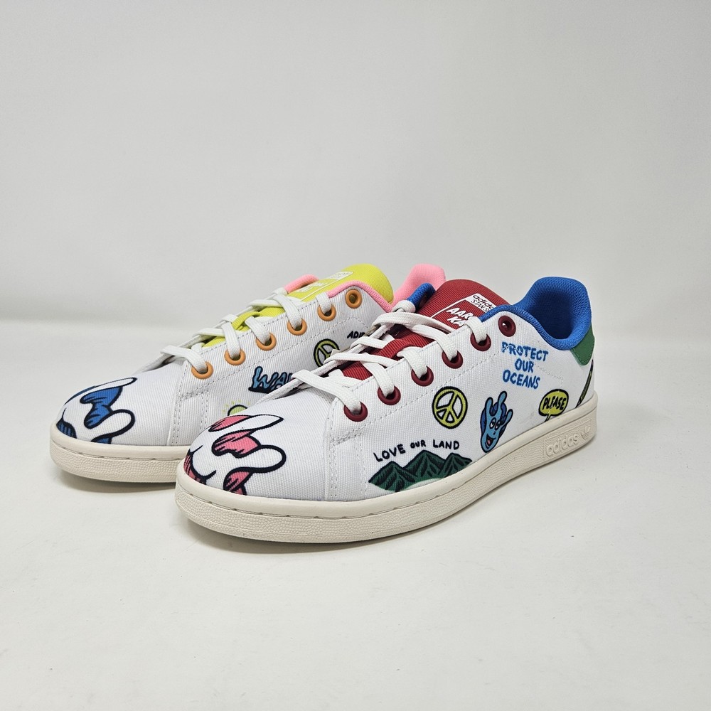 Adidas Aaron Kai x Stan Smith J Primeblue ‚Multicolor‘ / FY2686 / Kid’s Size 5