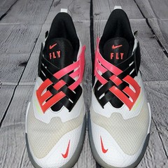 Nike Air Zoom Flight 2 GS Rawdacious White Crimson Black Pink Youth Size 6.5Y