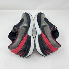 Nike Waffle One Flat Pewter Siren Red Athletic Shoe DC0481-006 Youth Size US 4.5