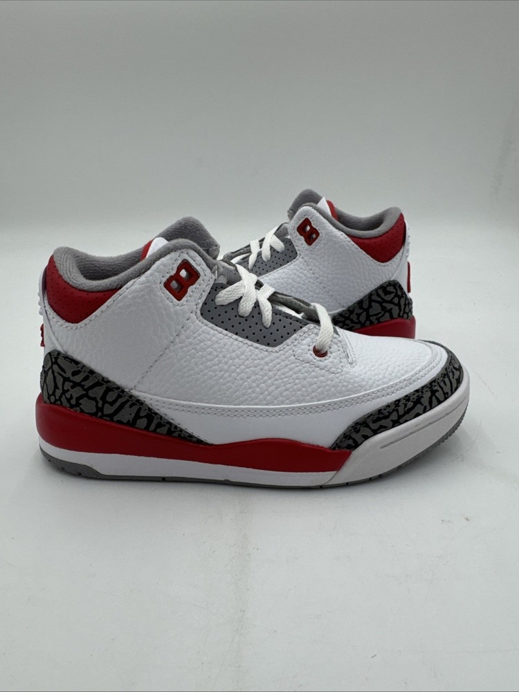 Jordan 3 Retro Fire Red (2022)(PS) -13C-DM0966-160- New W Defects