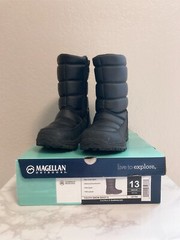 Magellan Outdoors Youth Snow Boots, Size: 13 (19.1 cm), Black