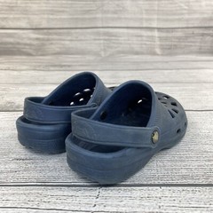 Doggers Mule Clogs Youth Size 1 Slip On Ankle Strap Comfort Sandals / Shoes Blue