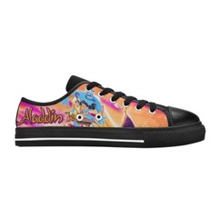 Jasmine aladdin Custom High Top Canvas Sneaker Shoes For Kids