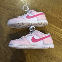 Nike Dunk Youth Size 2.5, Low Sneaker For Kids, Triple Pink EUC