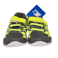 Starter Toddlers Sneakers Bright Green and Gray Athletic Kids Shoes Size 9
