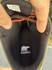 Sorel Youth Out N About IV WP Waterproof Insulated Boots Size 4 Green EUC