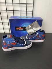 HEELYS MARVEL AVENGERS MECHSTRIKE HUSTLE CAPTAIN AMERICA MEN SNEAKERS SIZE 8