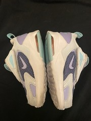 Nike Air Max Unisex Kids Hook & Loop Sneakers Purple White Blue Orange Mesh
